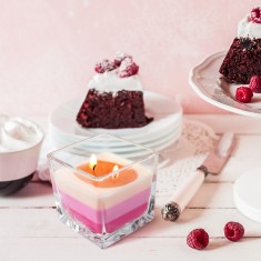 3 Layer Scented Candle - Raspberry Cloud