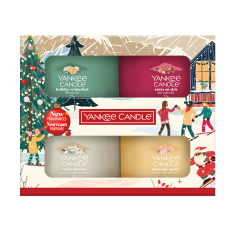 4 Mini Filled Votive Gift Set