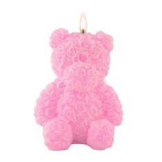 Adpal Stearin Candles Bear Pink