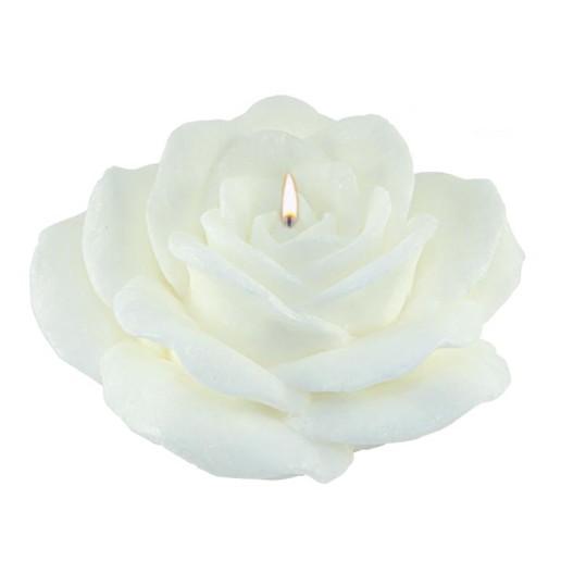 Adpal Stearin Candles Rose White
