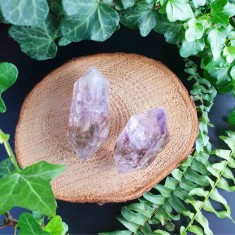 Amethyst Double Point Healing Crystal Wand lifestyle