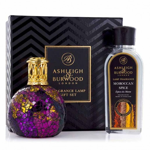 Ashleigh and Burwood Fragrance Lamp Gift Set - Magenta Crush & Moroccan Spice