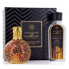 Ashleigh and Burwood Fragrance Lamp Gift Set - Tahitian Sunset & Moroccan Spice