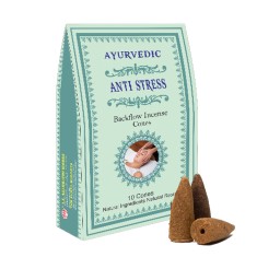 Ayurvedic Backflow Incense Cones - Anti - Stress