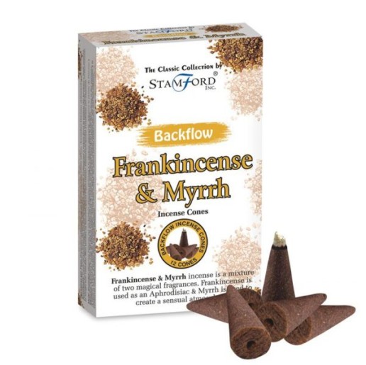 Stamford Backflow Frankincense&Myrrh Incense Cones