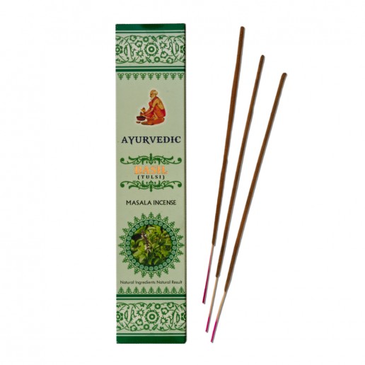 Basil - Ayurvedic Masala Incense Sticks