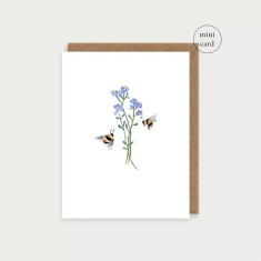 Bees and Forget-Me-Notes
