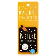 Best Dad in the Universe Magnet