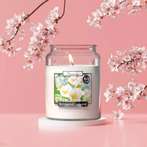 Bispol Large Candles in Jars - Blooming Jasmine
