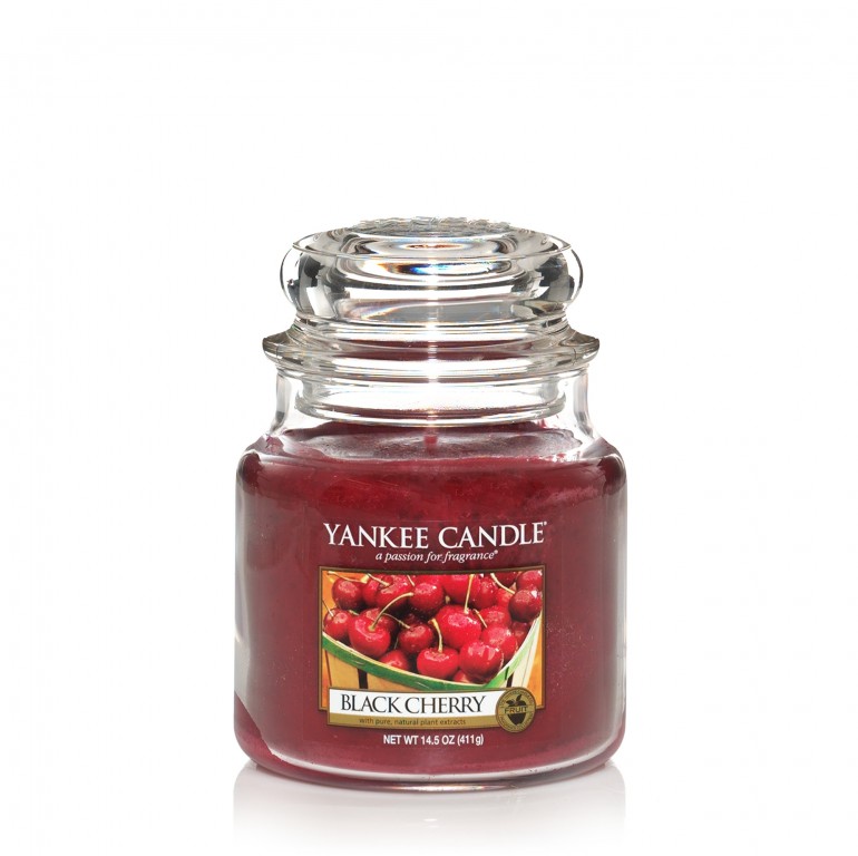 Black Cherry - Yankee Candle Medium Jar