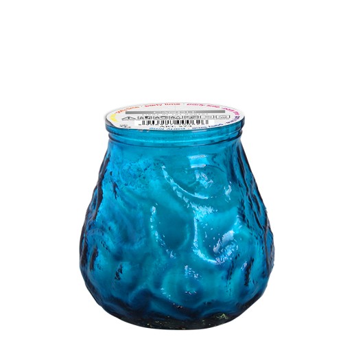 Blue Outdoor Candle Small