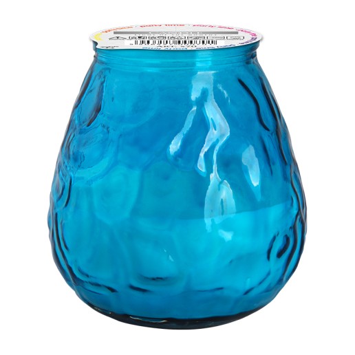 Blue Outdoor Candle