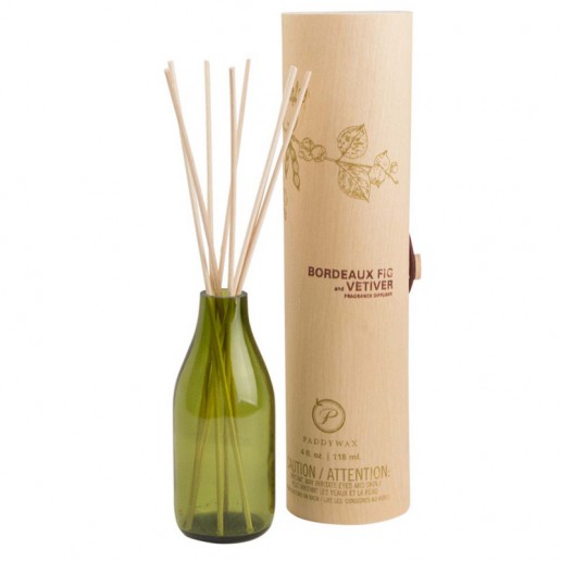 Bordeaux Fig and Vetiver - Eco Green Paddywax Reed Diffuser