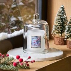 Candle & Cloche Christmas Collection - Heart & Home Gift Set