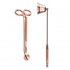 Candle Snuffer and  Wick Trimmer - Rose Gold