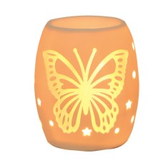 Ceramic Electric Wax Melt / Oil Burner - Butterfly