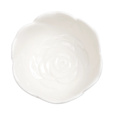 Ceramic Flower Wax Melter White new