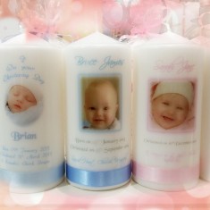 christening candles