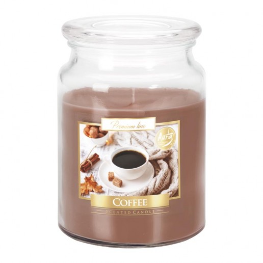 Coffee - Scented Candle Large Jar Best Smelling Cheap
