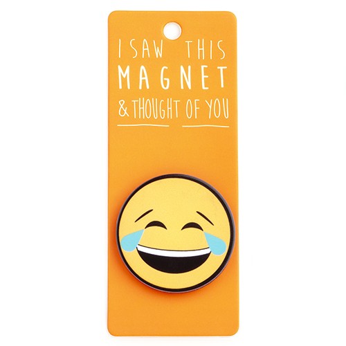 Crying Laughing Emoji Magnet