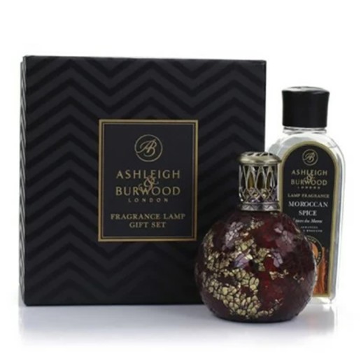 Fragrance Lamp Gift Set - Dragon's Eye & Moroccan Spice