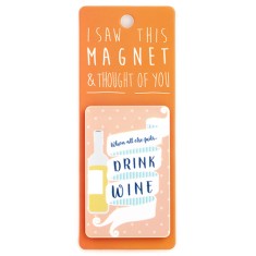 Drink Wine Magnet