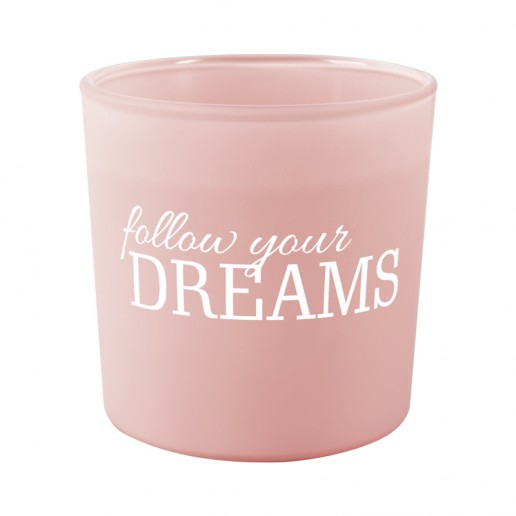 Follow Your Dreams - Scented Candle in Glass