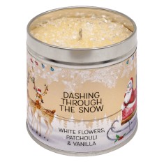 Festive Candle – Dashing Through The Snow