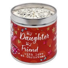 Festive Candle – My Daughter, My Friend