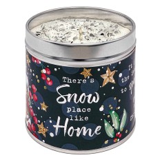 Festive Candle – There’s Snow Place Like Home