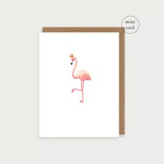 Flamingo with Crown