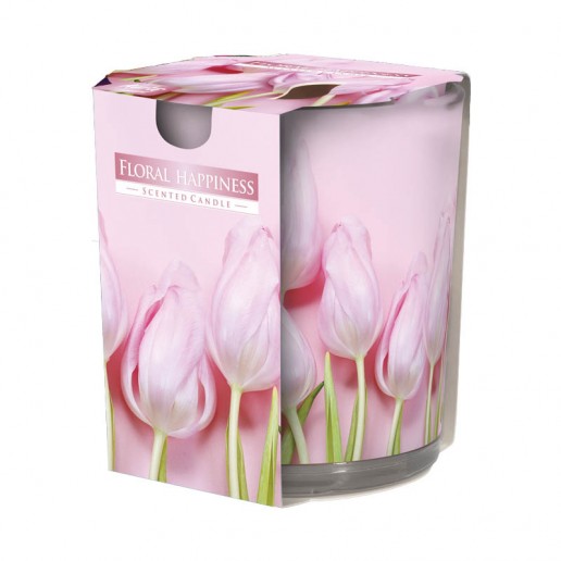 floral Happiness - Scented Candles  In Glass