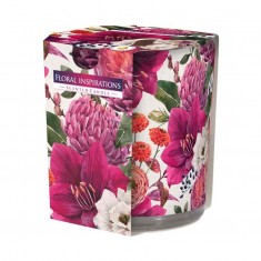 Floral Inspiriations - Scented Candles  In Glass