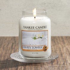 Fluffy Towels - Yankee Candle Large Jar 2
