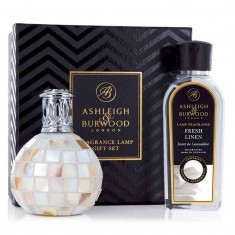 Fragrance Lamp Gift Set - Arctic Tundra & Fresh Linen Ashleigh & Burwood