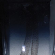Fragrance Lamp Large - Obsidian Black-Clear closeup