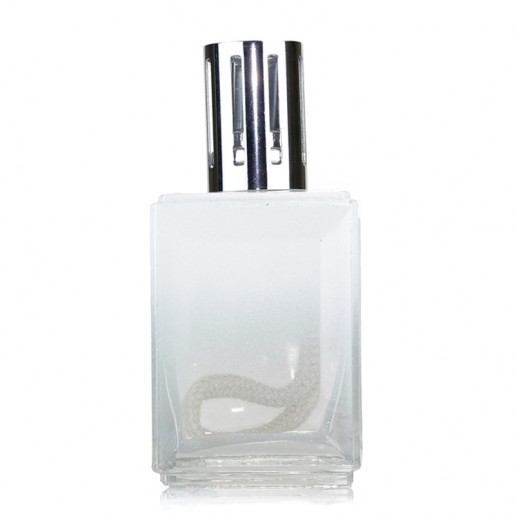 Fragrance Lamp Large - Obsidian White-Clear