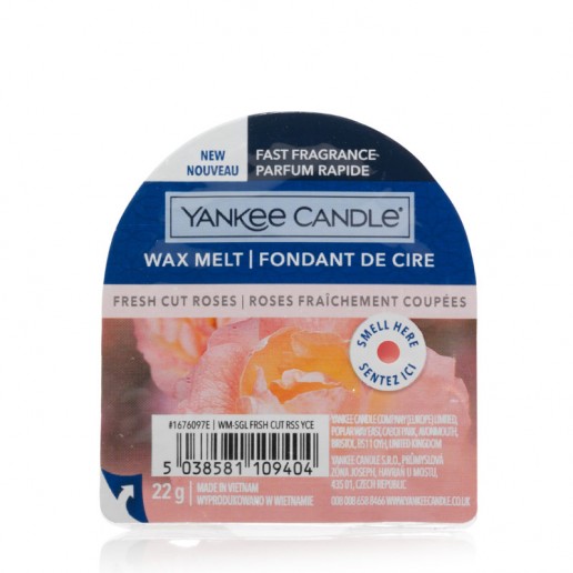 Fresh Cut Roses - Yankee Candle Wax Melt New