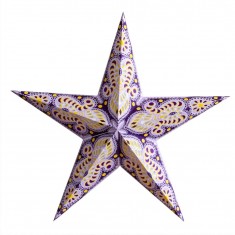 Ganesha Purple Small - Paper Star Light - Copy