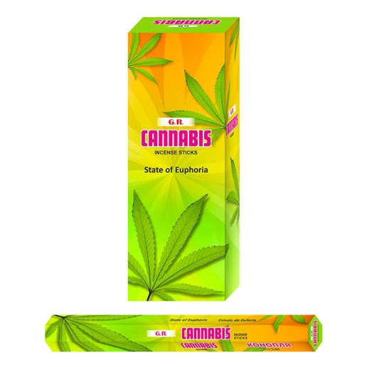 GR Sandesh Incense Sticks - Cannabis