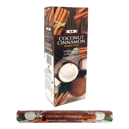GR Sandesh Incense Sticks - Coconut Cinnamon