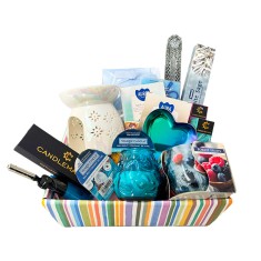 Candlemania Hampers Blue Theme without Background