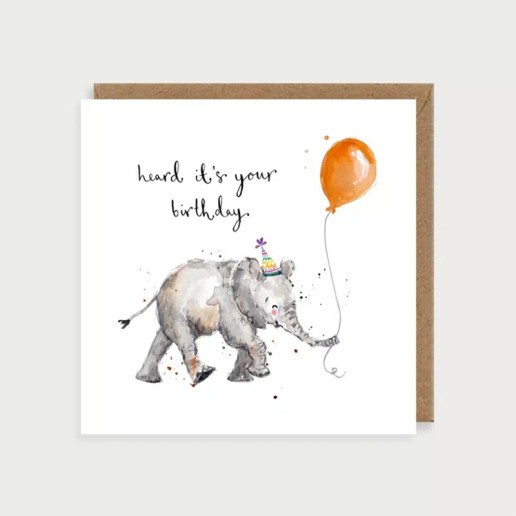 Elephant Heard it's Your Birthday