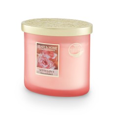 Heart & Home Ellipse Candles - With Love