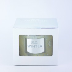Hello Winter - Scented Candle in Glass box