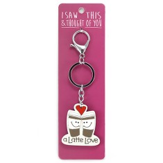 I Saw that Keyring and Thought of You - A Latte Love