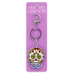 I Saw that Keyring and Thought of You - Candy Skull