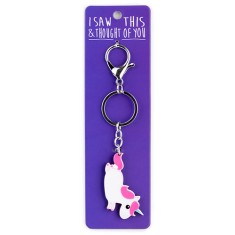 I Saw that Keyring and Thought of You - Flying Unicorn