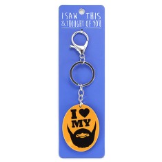 I Saw that Keyring and Thought of You - I Love My Beard