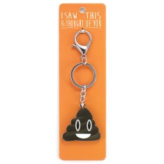 I Saw that Keyring and Thought of You - Poop Emoji